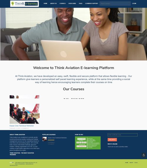 Think Avaition e-Learning System